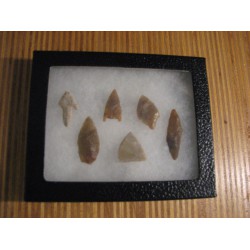 Pfeilspitzen aus dem Neolithikum (6 Stück)